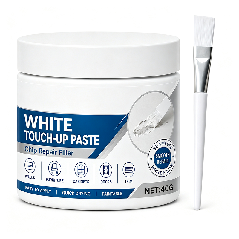 📢📢LIMITED-TIME DEAL！🔥LOWEST PRICE OF 2026 📉 🧹White Furniture Touch-Up Paste with Brush