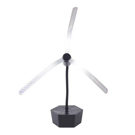USB Rechargeable Retractable Outdoor Fly Repeller Fan