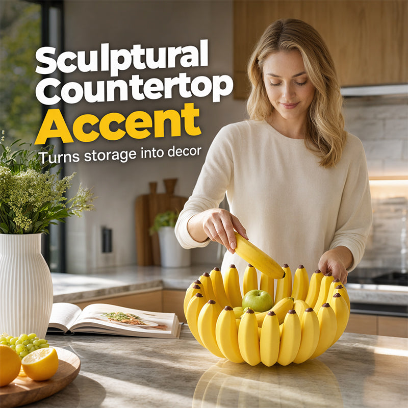 🎁Time-Sensitive Exclusive Deal ！🍌 Creative Banana Shape Fruit Bowl
