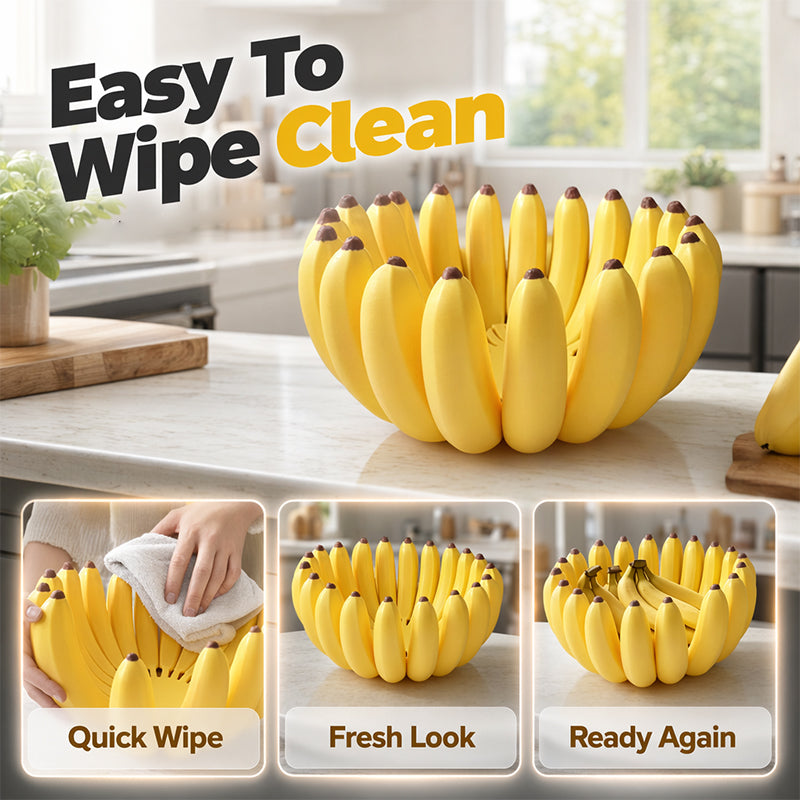🎁Time-Sensitive Exclusive Deal ！🍌 Creative Banana Shape Fruit Bowl