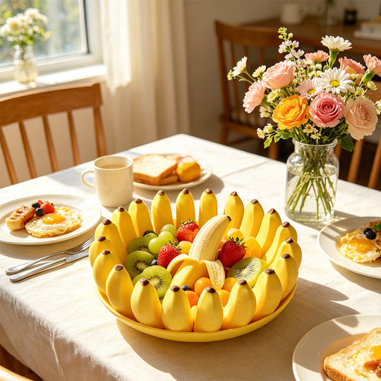 🎁Time-Sensitive Exclusive Deal ！🍌 Creative Banana Shape Fruit Bowl