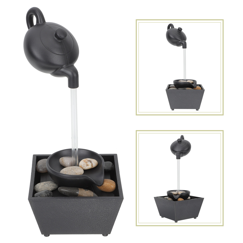 📢📢50% OFF !! ⏰Floating Illusion Teapot Water Fountain Decor
