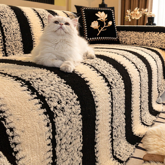 📢📢LIMITED-TIME 50% OFF！🛋️ Soft Plush Non-Slip Couch Cover – Chenille Sofa Protector | Stays in Place with Anti-Slip Backing