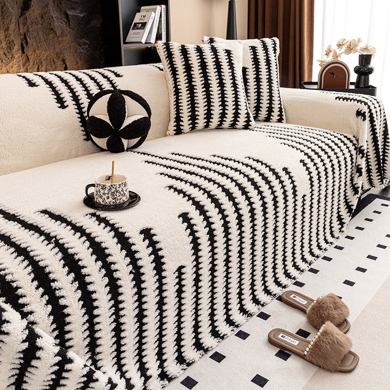 📢📢LIMITED-TIME 50% OFF！🛋️ Soft Plush Non-Slip Couch Cover – Chenille Sofa Protector | Stays in Place with Anti-Slip Backing