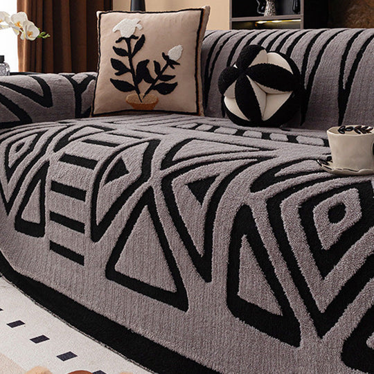 📢📢LIMITED-TIME 50% OFF！🛋️ Soft Plush Non-Slip Couch Cover – Chenille Sofa Protector | Stays in Place with Anti-Slip Backing