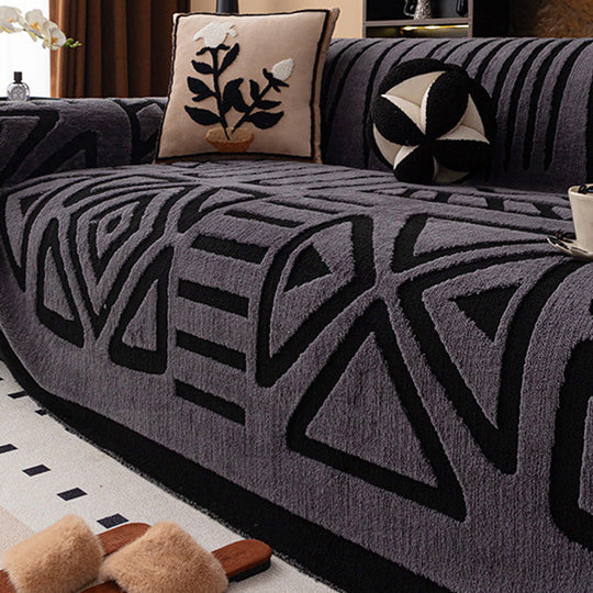 📢📢LIMITED-TIME 50% OFF！🛋️ Soft Plush Non-Slip Couch Cover – Chenille Sofa Protector | Stays in Place with Anti-Slip Backing