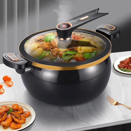 Non-stick Enamel Micro-pressure Pot