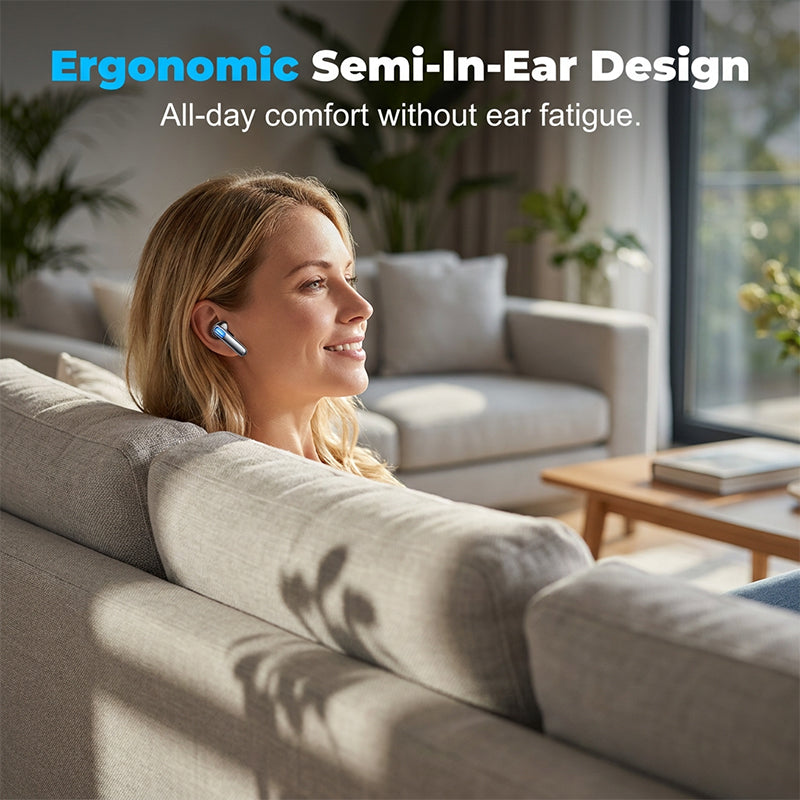 Gaming Wireless Earbuds with RGB Lighting