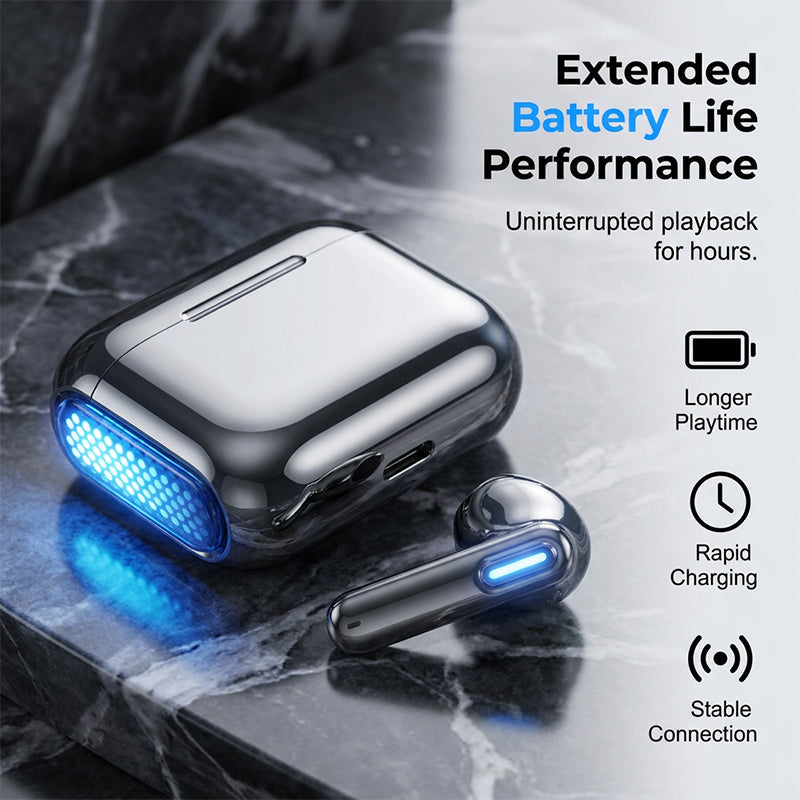 Gaming Wireless Earbuds with RGB Lighting