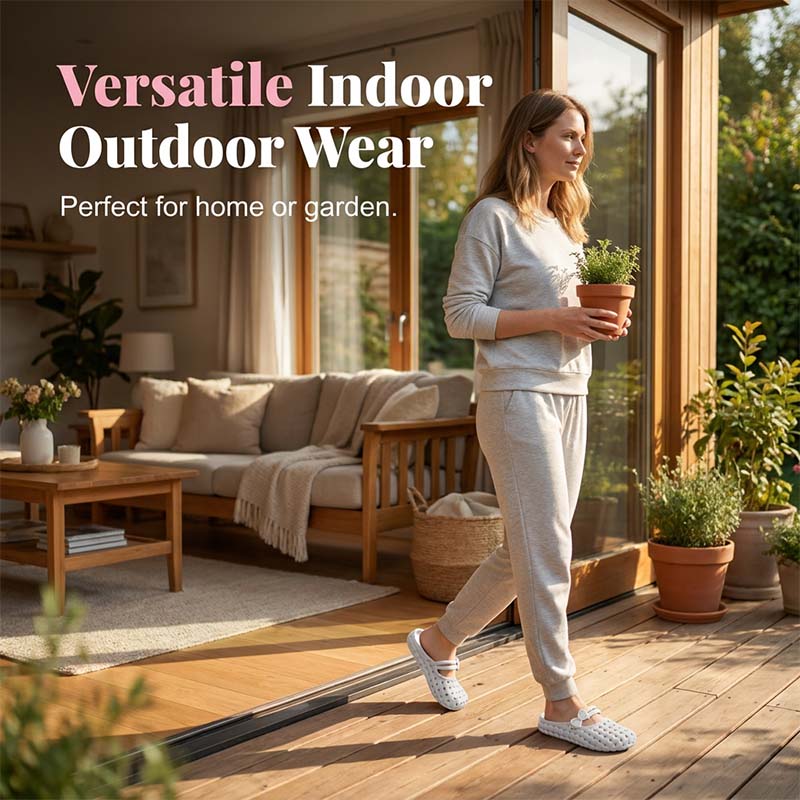 🎉 LIMITED TIME 50% OFF! 👡 Breathable Bow Mules – Cloud-Soft Slip-Ons ☁️