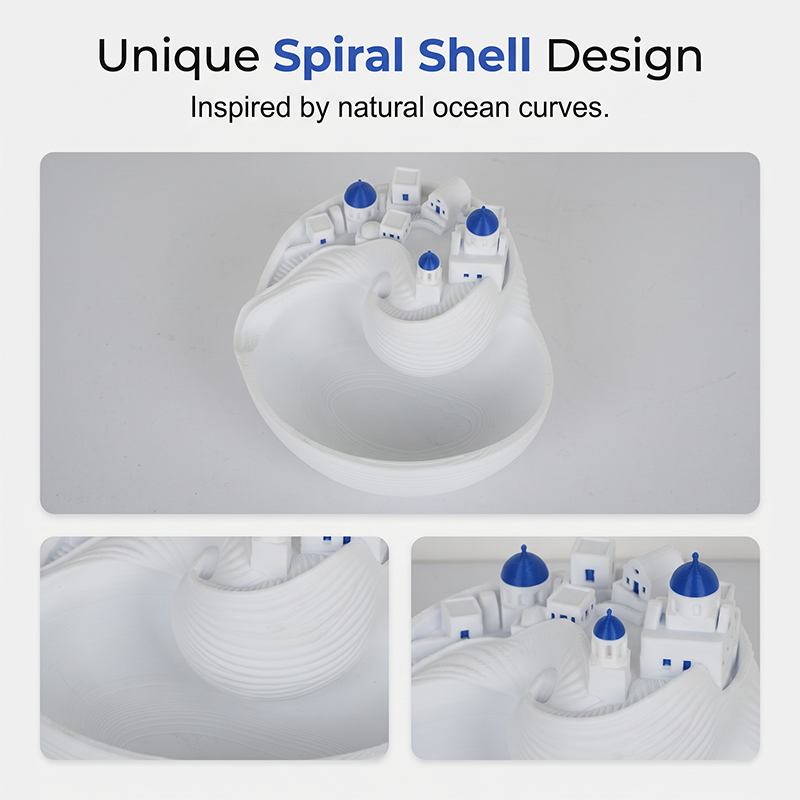 🏺 50% OFF! Ocean Theme Key Tray – blue & white ceramic, handcrafted detail – perfect entryway décor. 🏠💙