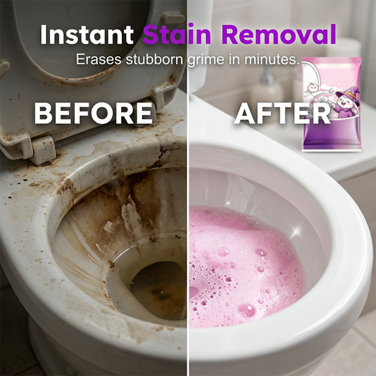 ⏳Limited time – 30% OFF⏰Automatic Foaming Toilet Bowl Cleaner Powder(5-piece set)
