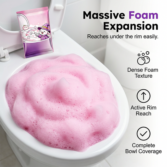 ⏳Limited time – 30% OFF⏰Automatic Foaming Toilet Bowl Cleaner Powder(5-piece set)