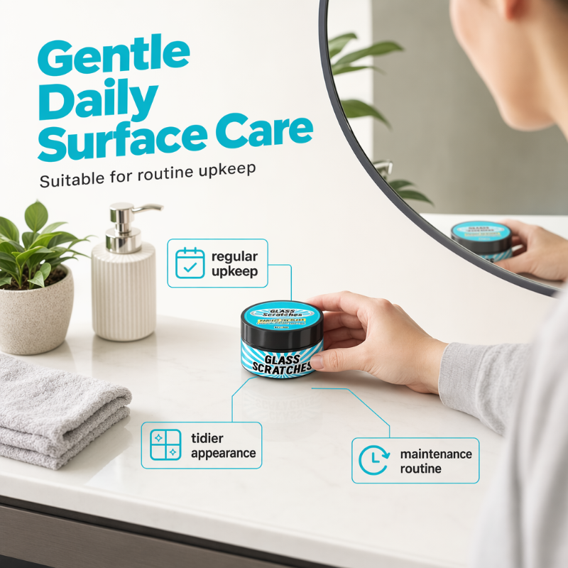 🥳2026 HOT SALE🥳💞50K+ SOLD!🏠💎 50% OFF! Multi‑Surface Glass Balm – Works on windows, mirrors & display screens. Compact & easy to store – keep your glass like new! 🌈