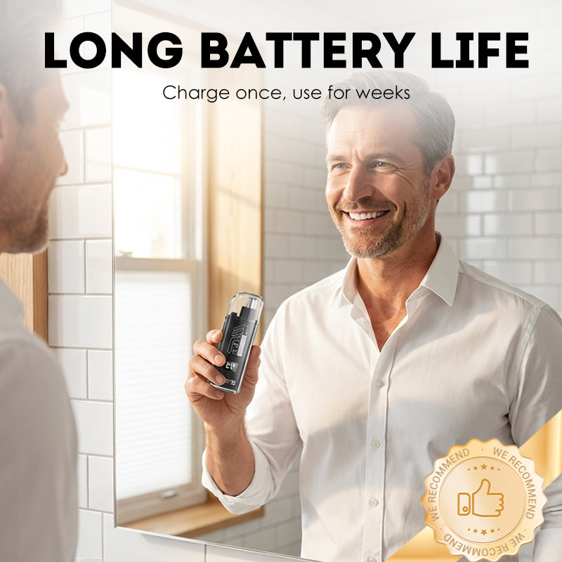 📢30% OFF !! ⏰Nose & Ear Hair Trimmer with LED Display