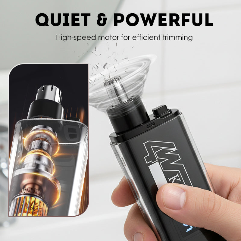 📢30% OFF !! ⏰Nose & Ear Hair Trimmer with LED Display