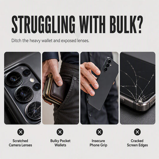 ✨2-in-1 Shockproof Phone Case with Hidden Card Holder