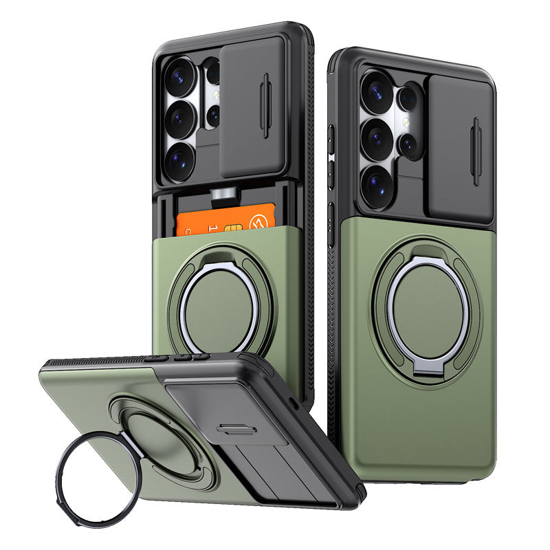 ✨2-in-1 Shockproof Phone Case with Hidden Card Holder