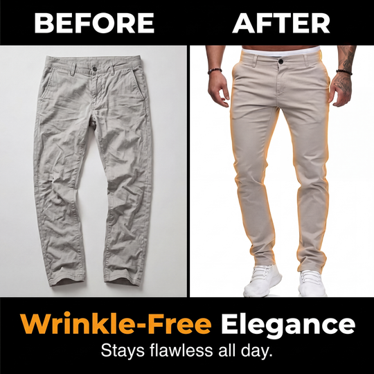 ⏳LAST DAY SALE ONLY ￡15.99!!✨Men’s Modern Slim-Stretch Trousers – Sleek Fit & All-Day Comfort
