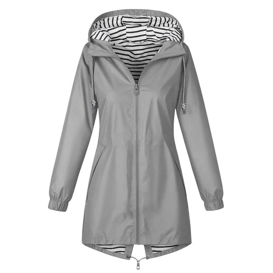 🌧️ Ready When the Weather Turns ⚡️ Women's Waterproof Hooded Outdoor Jacket