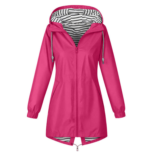 🌧️ Ready When the Weather Turns ⚡️ Women's Waterproof Hooded Outdoor Jacket