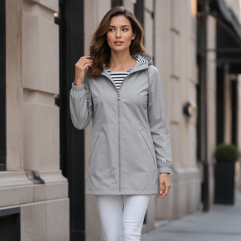 🌧️ Ready When the Weather Turns ⚡️ Women's Waterproof Hooded Outdoor Jacket