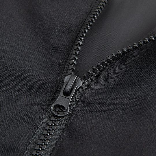 Men's Mid-Length Hooded Windbreaker Trench