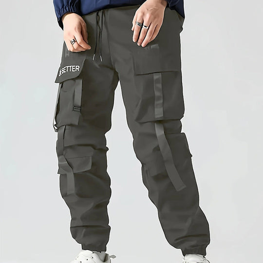 👖 More Pockets, More Freedom | Men's Techwear Harem Cargo Pants