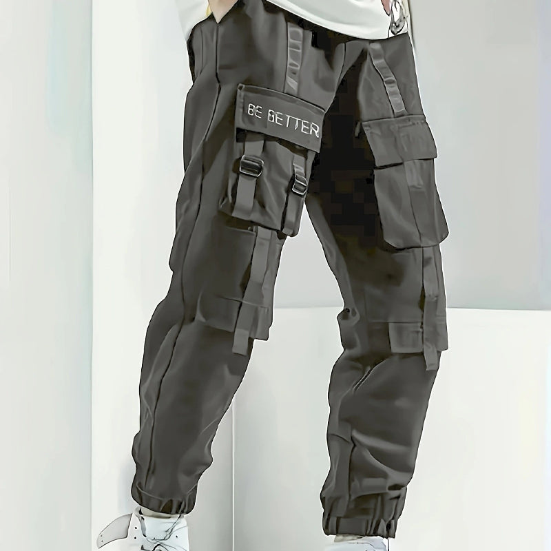 👖 More Pockets, More Freedom | Men's Techwear Harem Cargo Pants