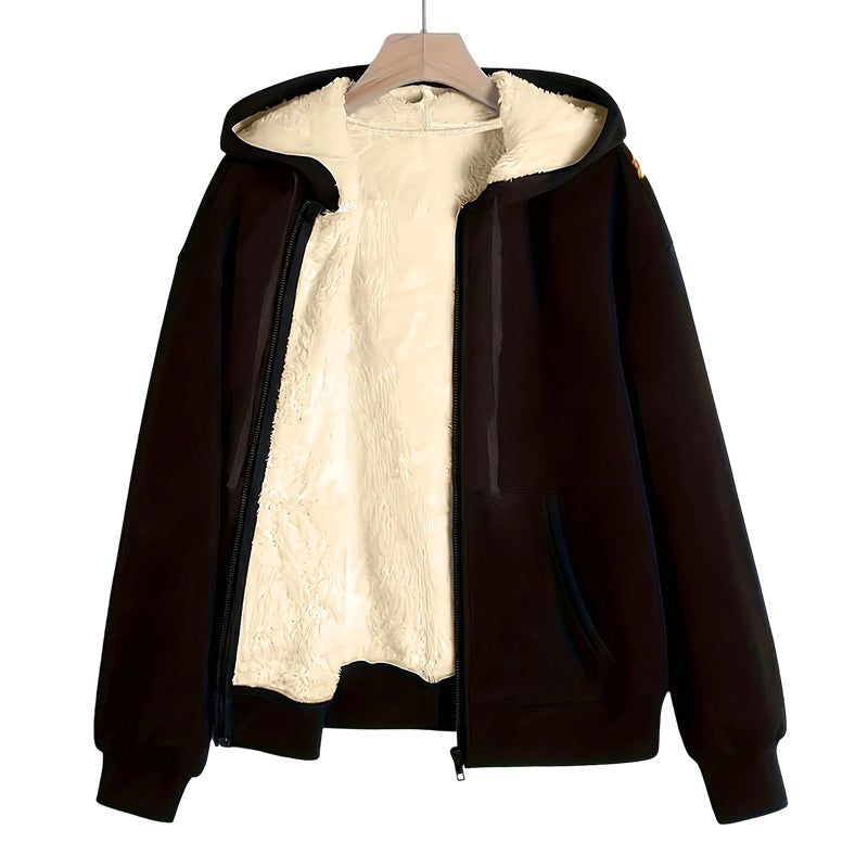 ✨ Textured Tailoring | Women's Button-Down Knit Blazer Jacket