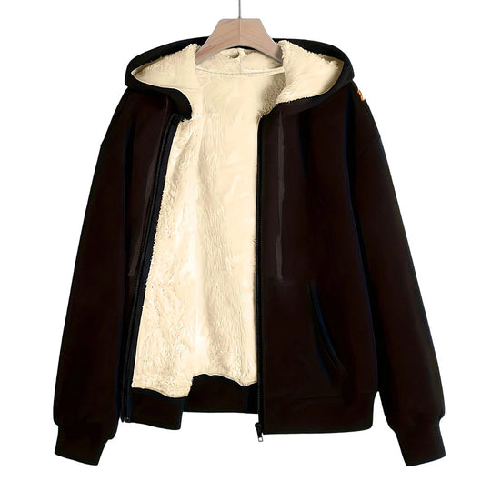 ✨ Textured Tailoring | Women's Button-Down Knit Blazer Jacket