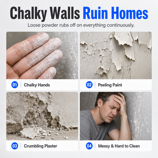 Wall Repair Liquid & Curing Agent