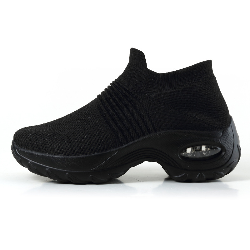 👟 Slip-On Ease, Cushioned Steps | Women's Breathable Air-Cushion Sneakers