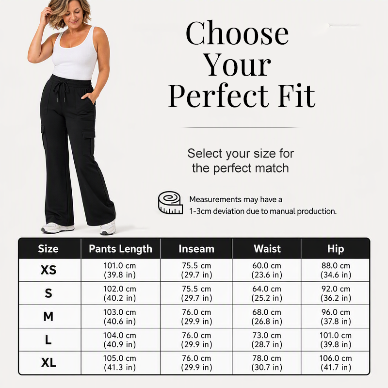 👖 Utility Detail, Flattering Flare | Women's High-Waist Drawstring Cargo Pants