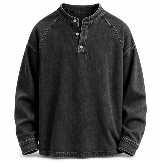 Men's Vintage Casual Loose-Fit Sweatshirt