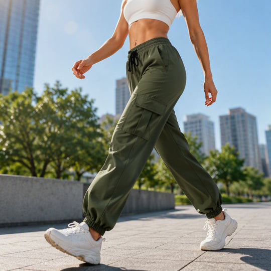 👖 More Pockets, Easy Everyday Movement | Women's Relaxed Cargo Joggers