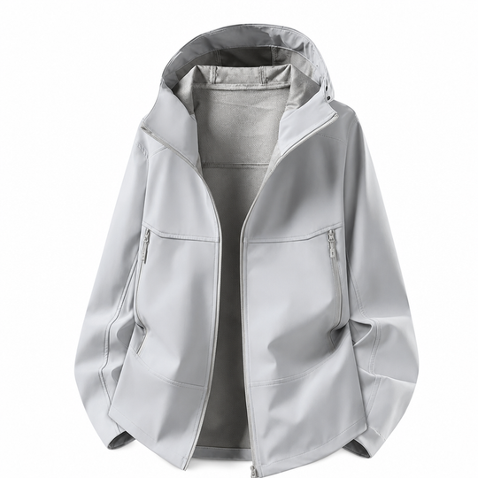 🌧️ Weather-Ready Protection, Easy Movement | Unisex Hooded Softshell Jacket ⚡