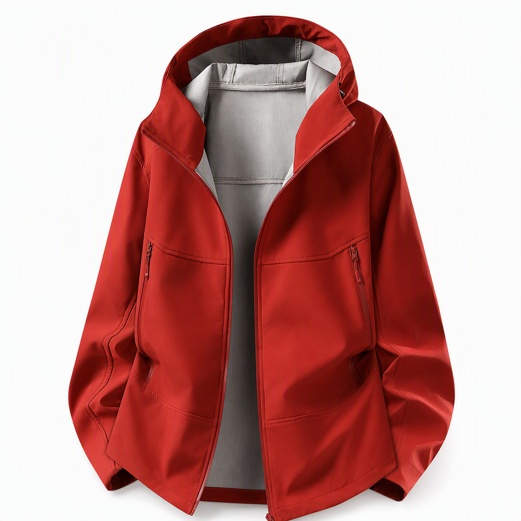 🌧️ Weather-Ready Protection, Easy Movement | Unisex Hooded Softshell Jacket ⚡