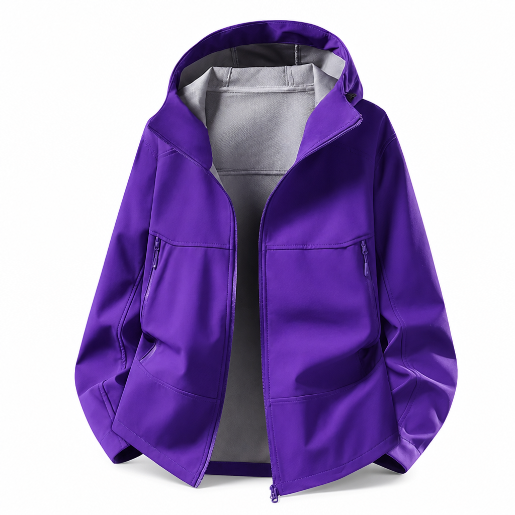 🌧️ Weather-Ready Protection, Easy Movement | Unisex Hooded Softshell Jacket ⚡