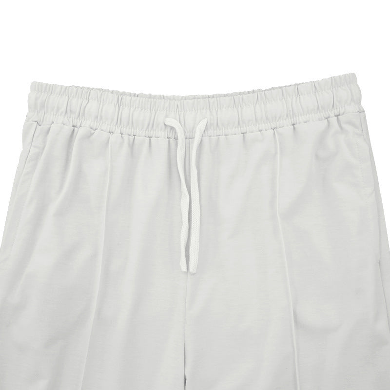 🏷️ Easy Fit, Everyday Style | Men's Drawstring Straight-Leg Pants