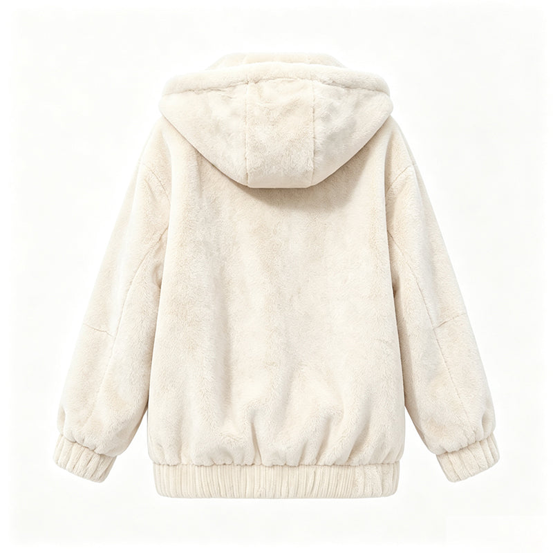 🔥✨☁️Soft & Skin-Friendly, Everyday Casual🧥 Women's Hooded Jacket – Comfortable Fabric & Relaxed Fit ✨