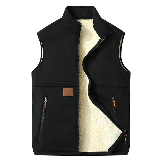 Women's Winter Thermal Stand Collar Vest
