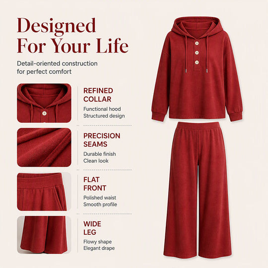 🌸Hot Sale 50% OFF💖Women's Casual Hoodie and Lounge Pants Set