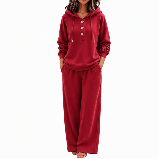 🌸Hot Sale 50% OFF💖Women's Casual Hoodie and Lounge Pants Set