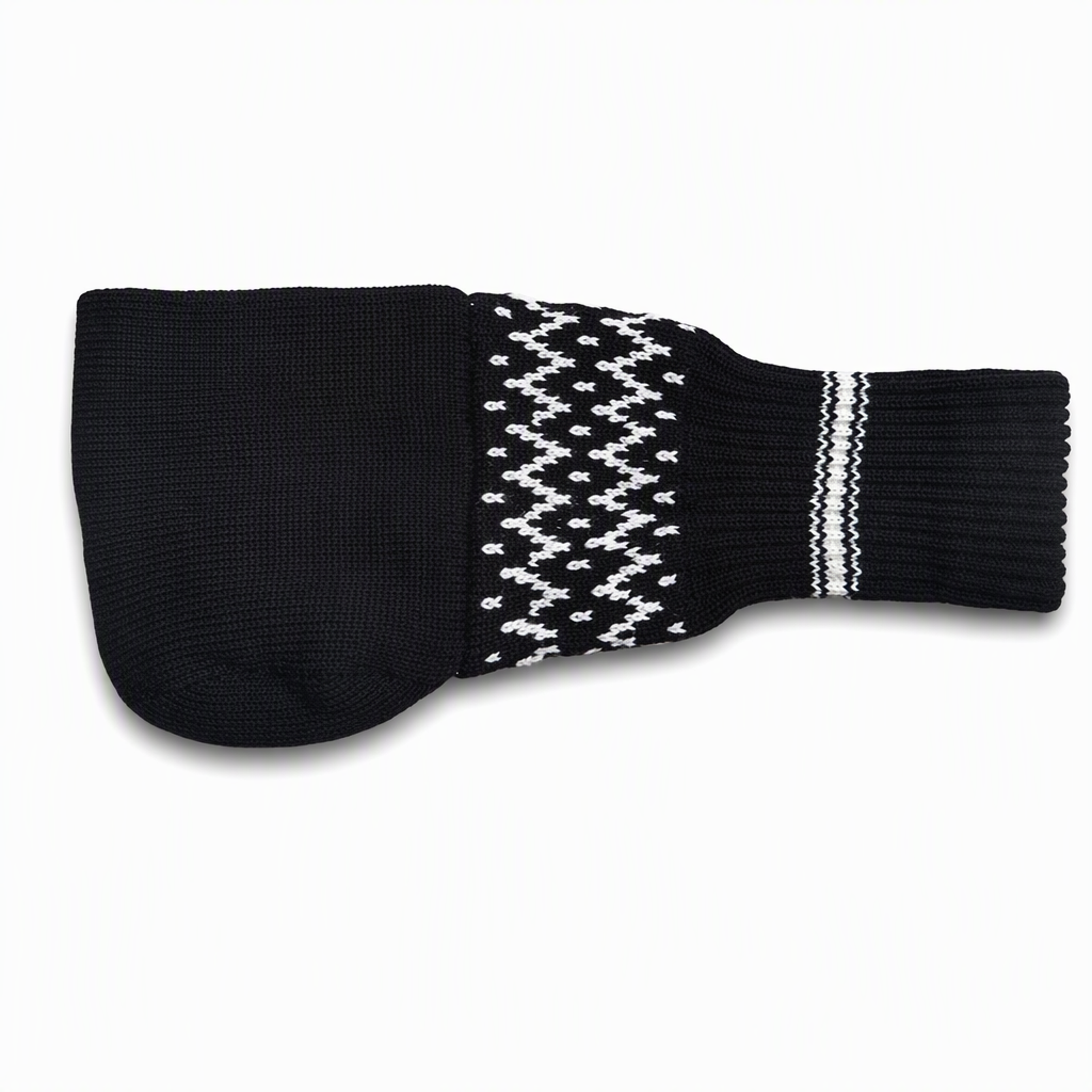 Knit Beer Mitt Drinking Glove for Holding Beer Bottles and Cans