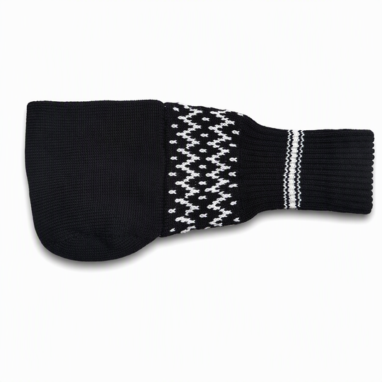Knit Beer Mitt Drinking Glove for Holding Beer Bottles and Cans