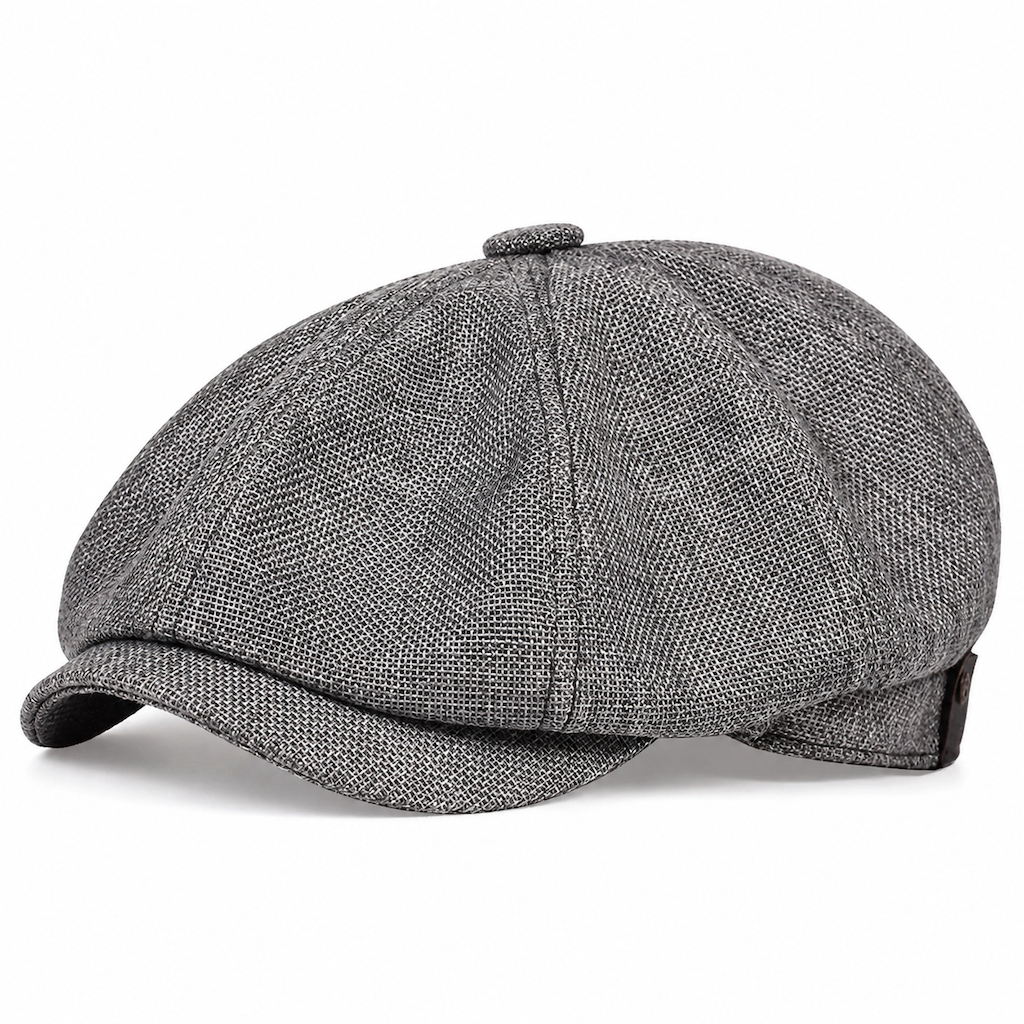 Vintage British Style Newsboy Cap for Men and Women Classic Casual Flat Cap Octagonal Beret Hat