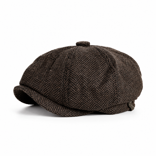 Vintage British Style Newsboy Cap for Men and Women Classic Casual Flat Cap Octagonal Beret Hat