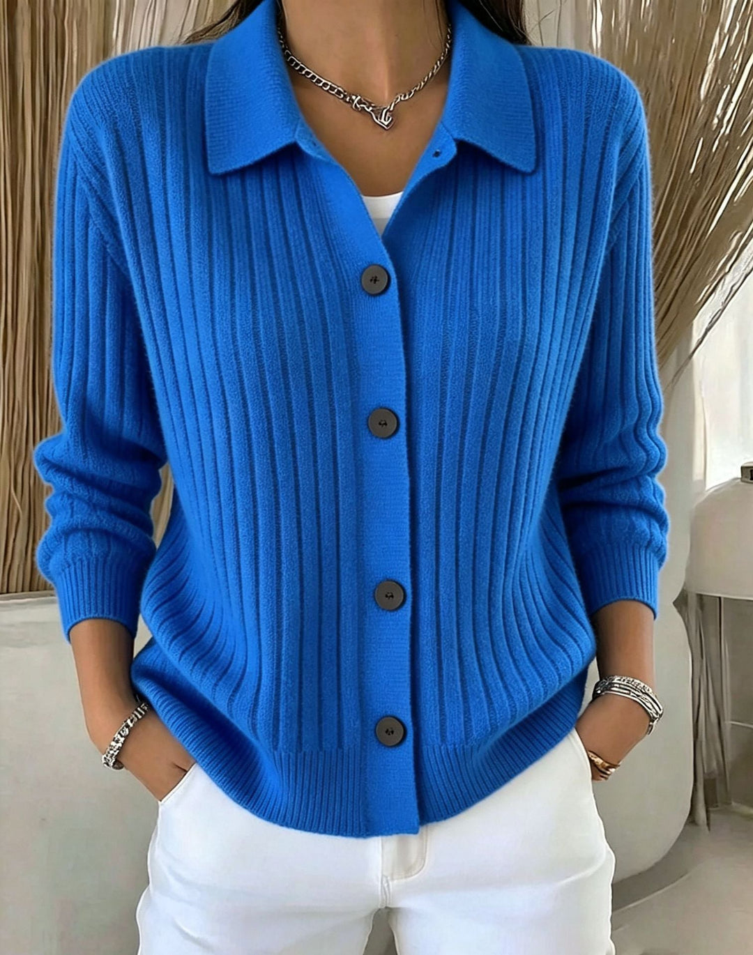Women's Casual Loose Fit Knit Cardigan