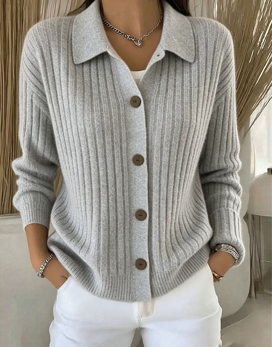 Women's Casual Loose Fit Knit Cardigan